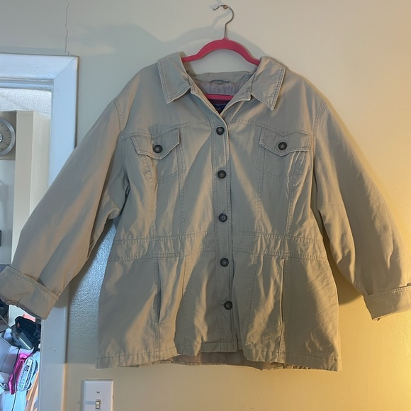 Faded Glory Jackets & Blazers - Vintage Faded Glory Military Utility Jacket Women’s 1X